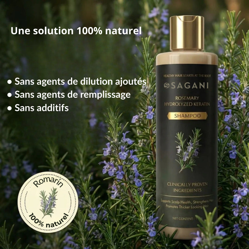 Shampoing activateur de croissance au romarin