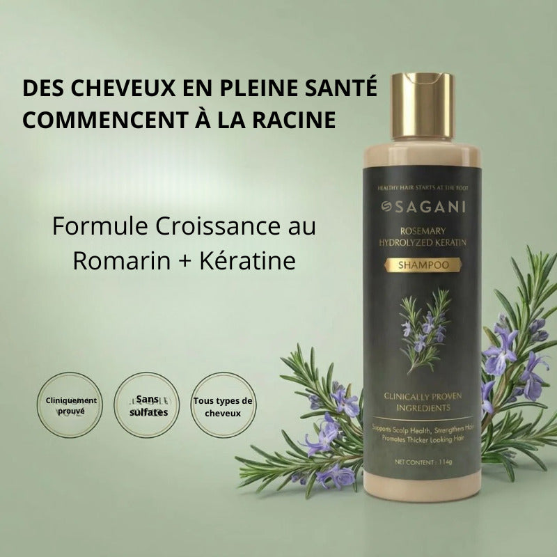 Shampoing activateur de croissance au romarin