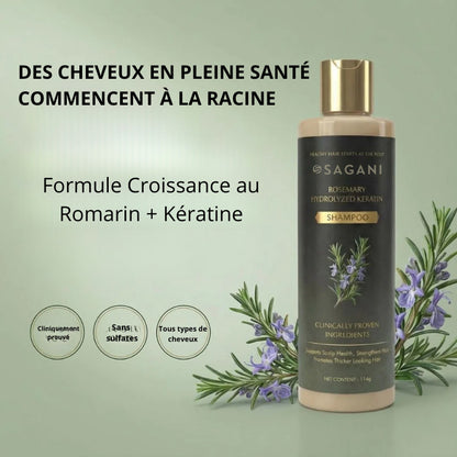 Shampoing activateur de croissance au romarin